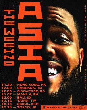 The Weeknd Asia Tour - Wikipedia @ WordDisk