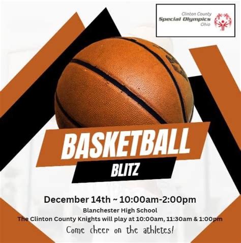 Basketball Blitz Tournament, Blanchester High School, 14 December 2024 ...