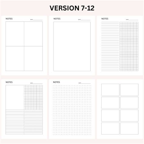 Image result for Printable Notebook A4