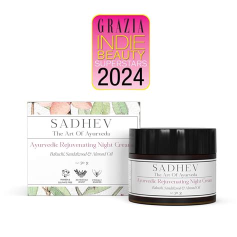 Buy Hydrating Night Cream for Radiant Skin Online | Sadhev