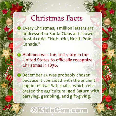 16 Interesting facts About Christmas for Kids | Kidsgen