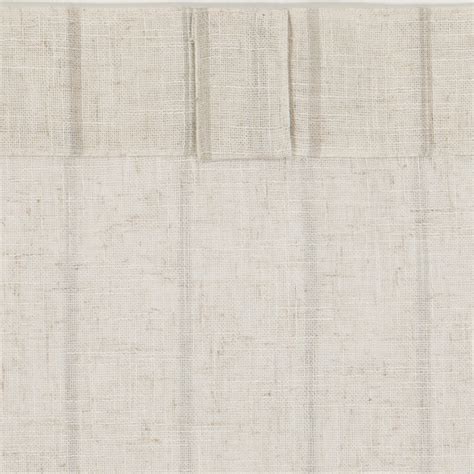 allen + roth 95-in Taupe Striped Light Filtering Back Tab Single ...