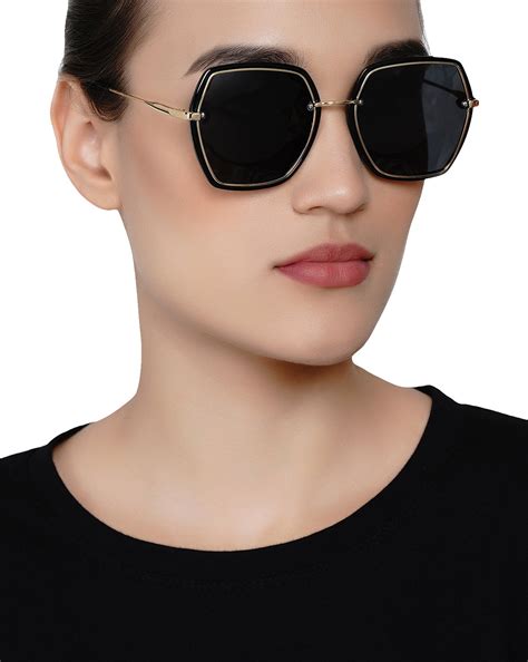 Carlton London Uv Protected Oversized Sunglasses For Women – Carlton ...