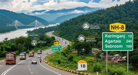 NH-8 Highway: Route, Facts and More on This Route Between Assam and Tripura