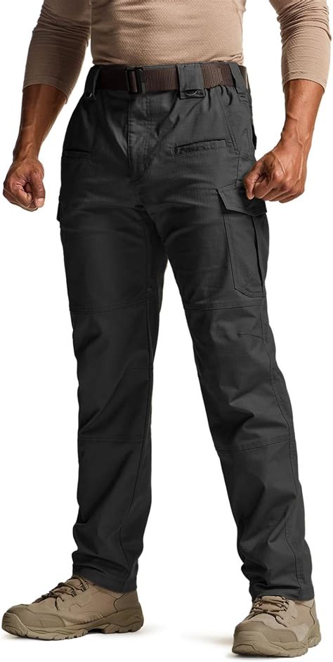 CQR Men's Flex Stretch Tactical Pants, Water India | Ubuy