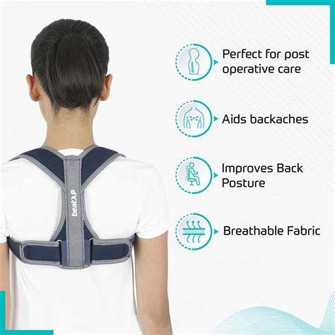Buy BEATXP CLAVICLE BRACE POSTURE CORRECTOR WITH ADJUSTABLE STRAP FOR ...