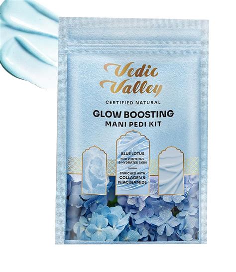 Buy Vedic Valley Glow Boosting Mani Pedi Kit with Blue Lotus – Indicrest