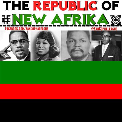 SanCopha League #LiberNation • The Republic of New Afrika was a Social ...