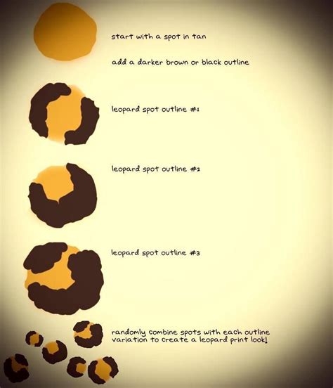 Image result for Leopard Pattern Draw