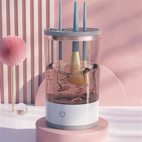 Amazon.com: Electric Makeup Brush Cleaner USB Powered Make up Brush ...