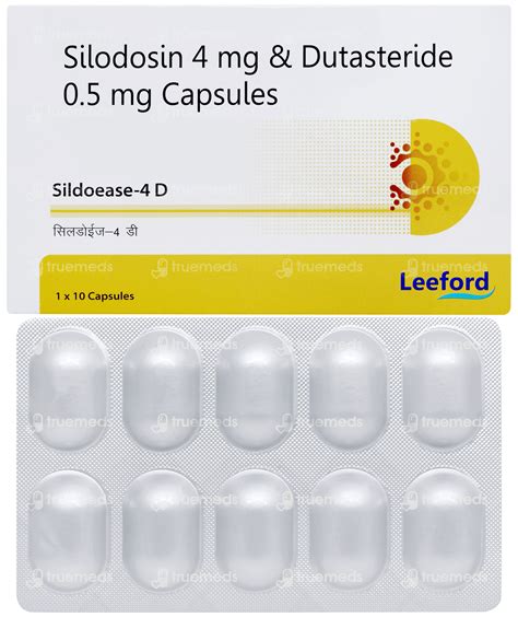 Sildoease 4 D Capsule 10 - Uses, Side Effects, Dosage, Price | Truemeds