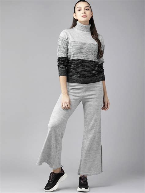 The Roadster Lifestyle Co. Women Acrylic Winter Co-ord Set - Price History