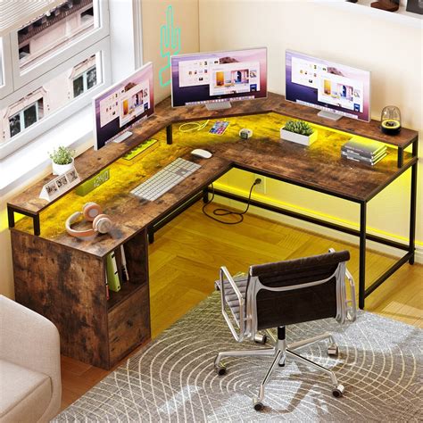 Dexter L Shaped Gaming Corner Desk – Canva Home