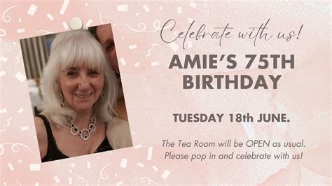 Celebrating Amies 75th Birthday, 258 Wallasey Village, CH45 3HB ...