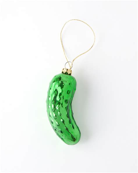 German Christmas Tradition Pickle