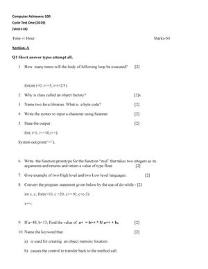 ML ppt unit-2 - ml notes 2 - Machine Learning Unit II Clustering ...