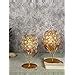 Buy Collectible India Gold Plated Crystal Candle Holder Tea Light Stand ...