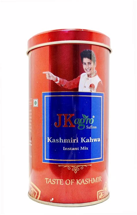 Fruitri JK Agro Kashmiri Saffron Kahwa Tea Powder, Kahwa Green Tea With ...