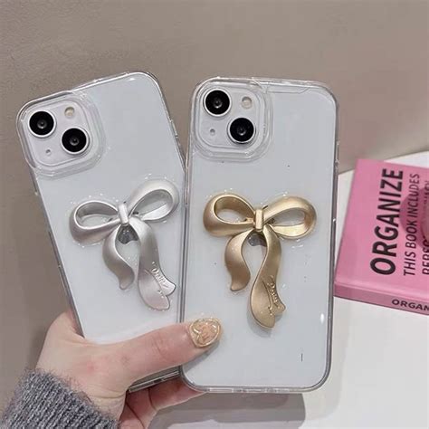 Ravishing Satin Bow Knot Phone Gripper – Peeperly