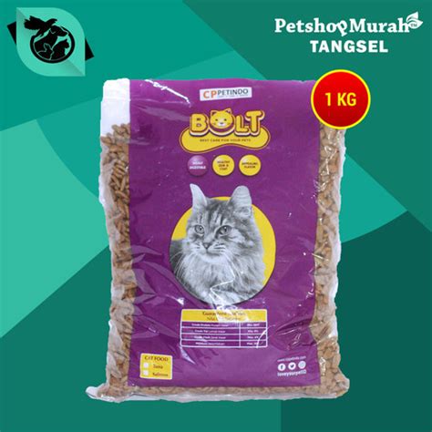 Jual Bolt Makanan Kucing Repacking 1kg Cat Food Bolt Dry 1 kg Ikan Tuna ...