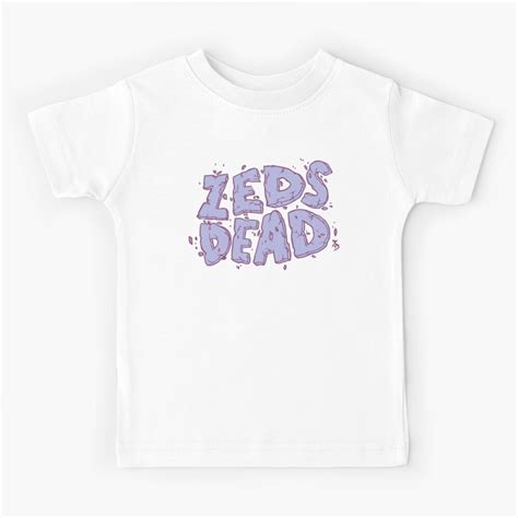"Zeds Dead Merch Zeds Dead Logo" Kids T-Shirt by MorinoMiya | Redbubble