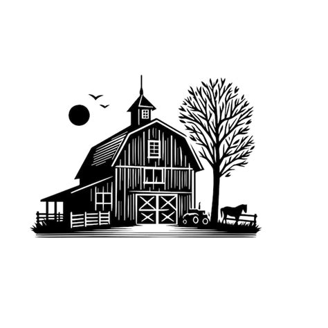 Scheune Silhouette Bilder - Kostenloser Download auf Freepik