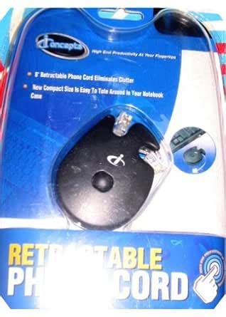 iCONCEPTS RETRACTABLE PHONE CORD : Amazon.in: Industrial & Scientific