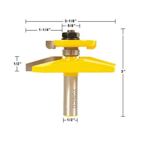 Image result for How to Set Up Raised Panel Bit with Back Cutter