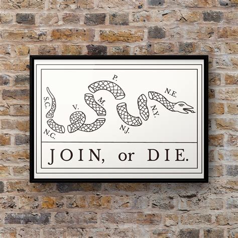 Join, or Die Flag SVG Digital Download | Join, or Die Political Cartoon ...