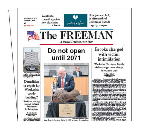 The Waukesha Freeman | Greater Milwaukee Today | gmtoday.com
