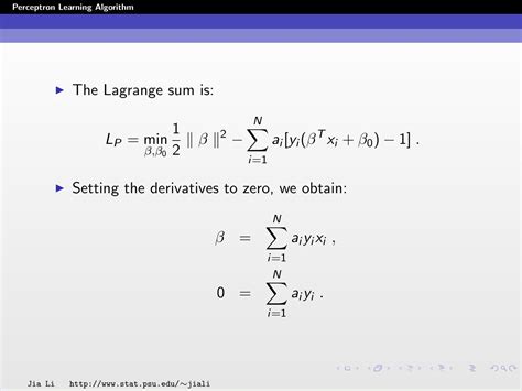Perceptron Learning Algorithm 的图像结果