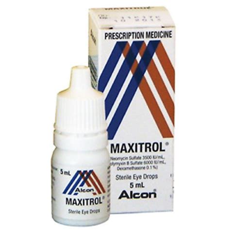 Maxitrol Eye Drops Ingredients at Robert Hambright blog