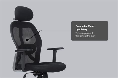 Buy Renewed New York High Back Mesh Office Chair Online | GreenSoul