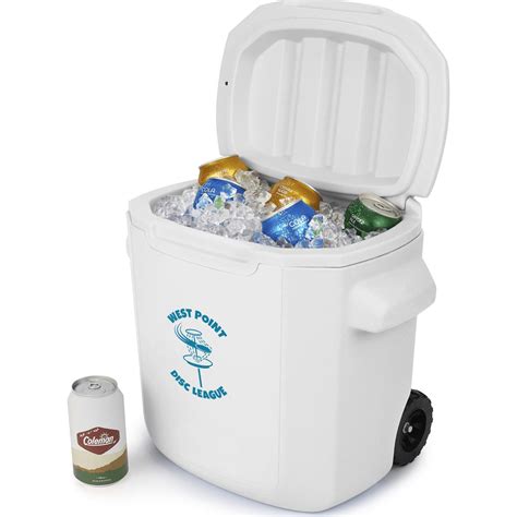 Promotional Coleman 28-Quart Wheeled Coolers with Custom Logo for $28. ...