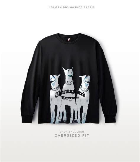 BOOMIN Full Sleeves Oversized T-shirt – supremacyclothing