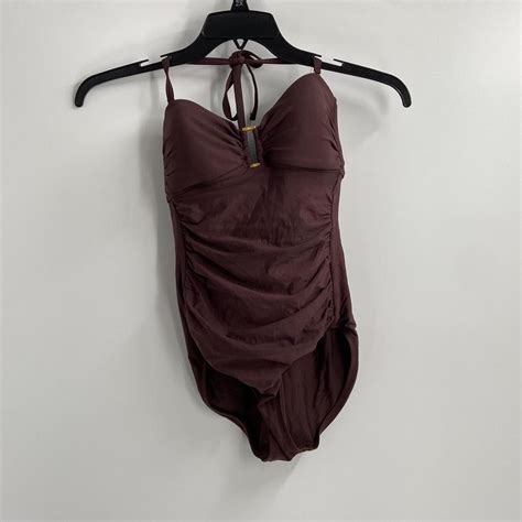 Helen Jon brown one piece swimsuit Brand Helen jon... - Depop