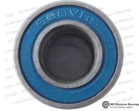 8x16x5 mm (688-2RS MAX) Bearing