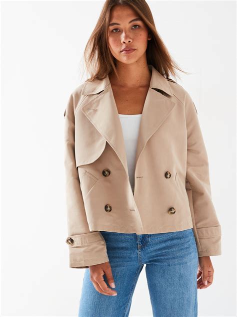 Womens Beige Jackets & Coats | Tan Jackets | Very Page 2