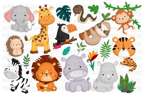 clip art cute animals #5842747 | Clipart Library