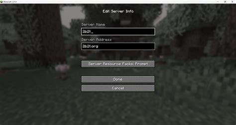 Image result for How to Join 2B2t Java