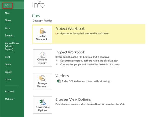 Image result for Remove Password Excel