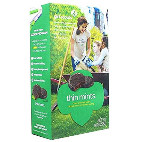 Girl Scout Thin Mints Cookies (2 Boxes) - Walmart.com