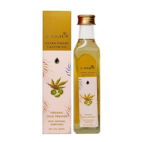 Cold Pressed Castor Oil Extra Virgin 250 ML – CAMIA