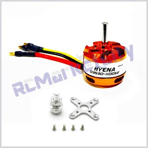 Hyena D3530-1100kv Brushless Motor for RC Plane & Drone - RC Market ...