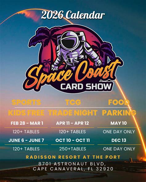 Space Coast Card Show – Cape Canaveral – Florida Sports Cards