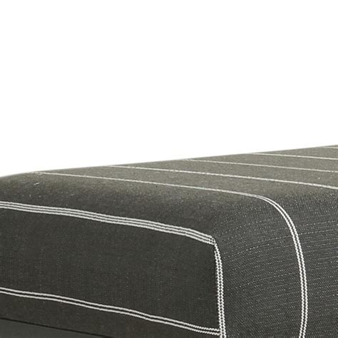 Benzara Modern Gray Ottoman at Lowes.com