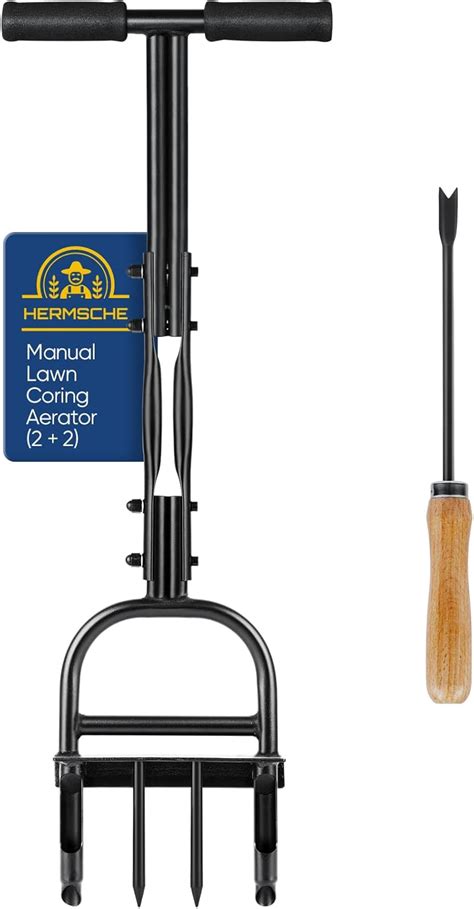 Hermsche Heavy Duty Manual Plug Core Aerator Tool for Lawn India | Ubuy