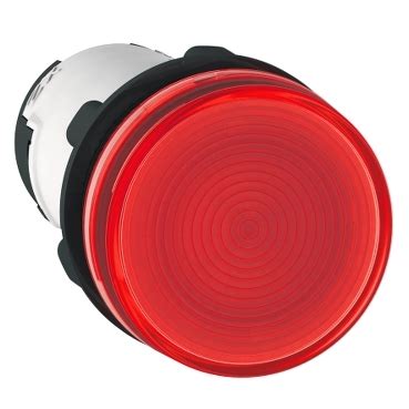 XB7EV740P - round pilot light 22mm - red - BA 9s base - 230 V - screw ...