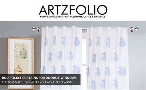 Buy ArtzFolio Watercolor Dots Blackout Curtain for Door, Window & Room ...