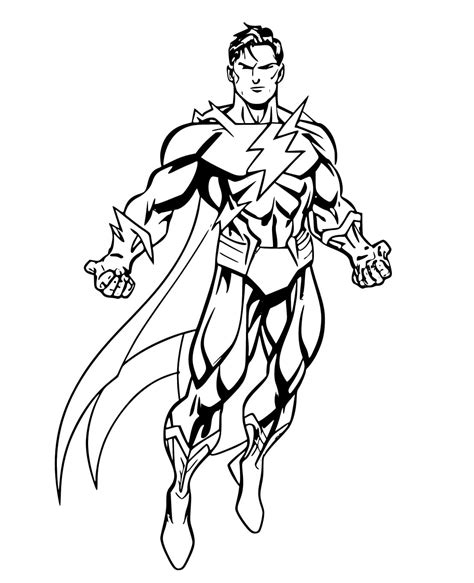 Black Adam from DC Comics coloring page - Download, Print or Color ...
